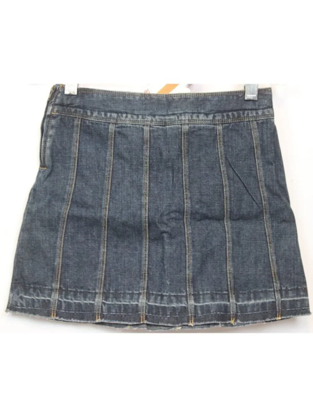 2007 Gymboree Girl Detective Denim Skorts sz 8 Preppy School Liberian chic Y2K